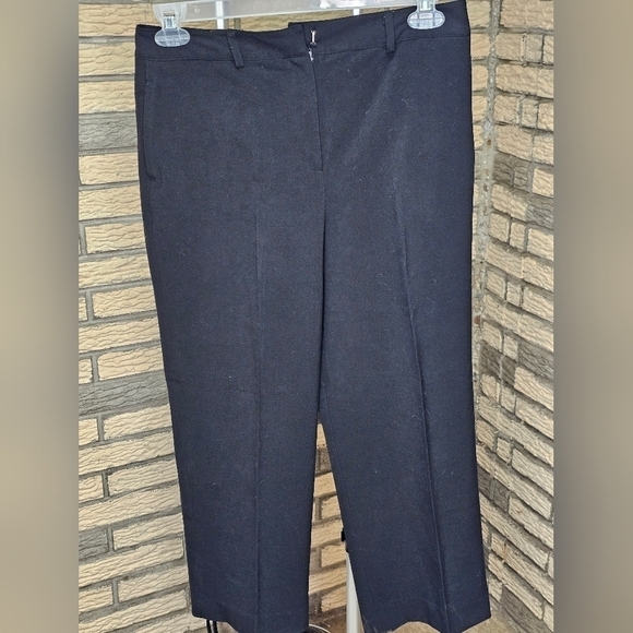 Larry Lavine Stretch Cropped/Capris Pants Sz 10 - Picture 1 of 8